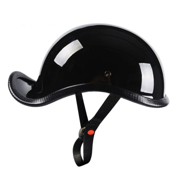 Vintage Cafe Racer Half Helmet - Image 2