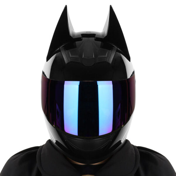 Dark Knight Riding Helmet with Bluetooth - Image 4
