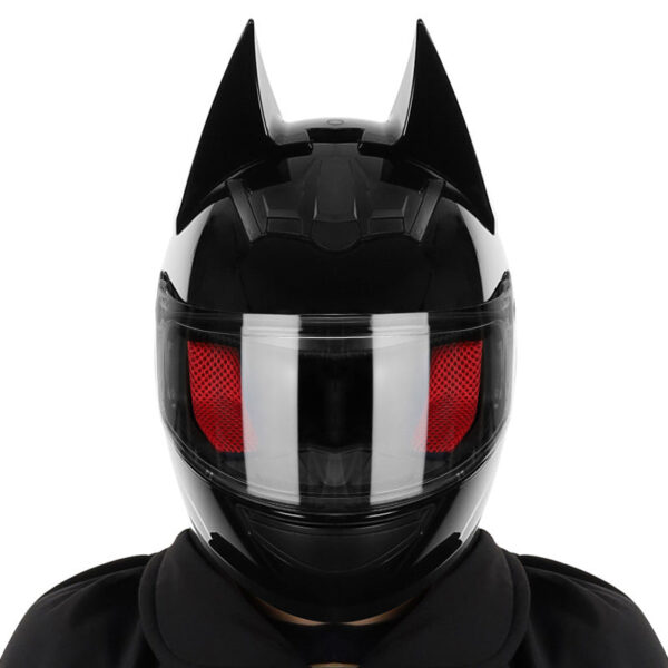 Dark Knight Riding Helmet with Bluetooth - Image 3