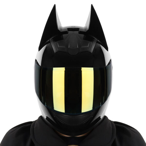 Dark Knight Riding Helmet with Bluetooth - Image 2