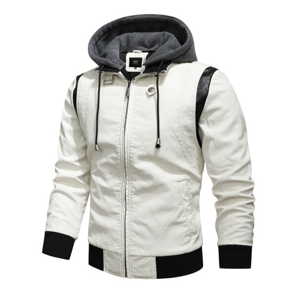 Espnman Racing Jacket with Detachable Hood Warm Jacket - Image 2