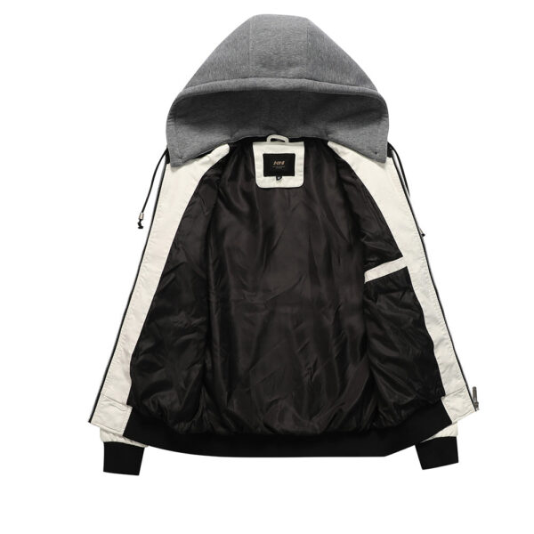 Espnman Racing Jacket with Detachable Hood Warm Jacket - Image 5