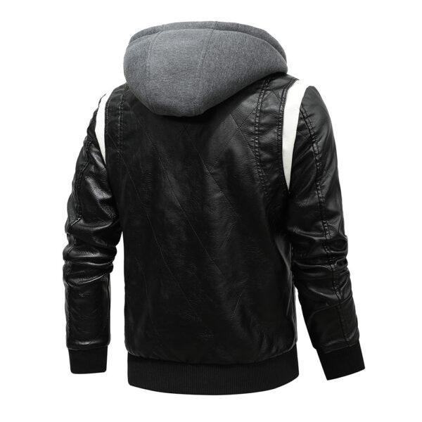 Espnman Racing Jacket with Detachable Hood Warm Jacket - Image 3