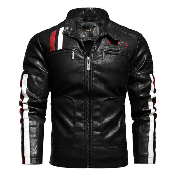 Espnman Leather Jacket Motorcycle Riding Jacket - Image 4
