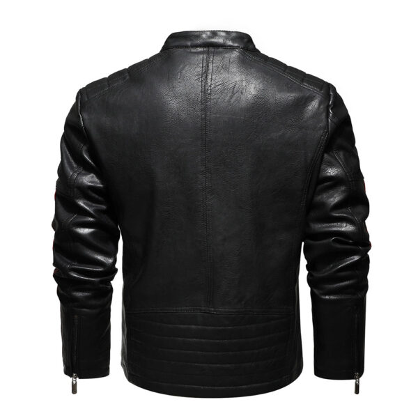 Espnman Leather Jacket Motorcycle Riding Jacket - Image 7