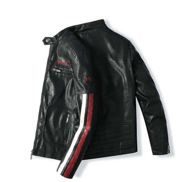 Espnman Leather Jacket Motorcycle Riding Jacket - Image 6