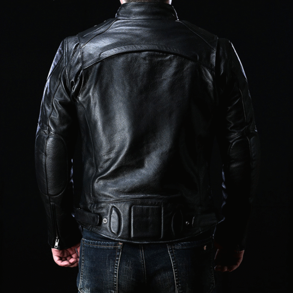 Espnman Genuine Leather Motorcycle Jacket - Image 5