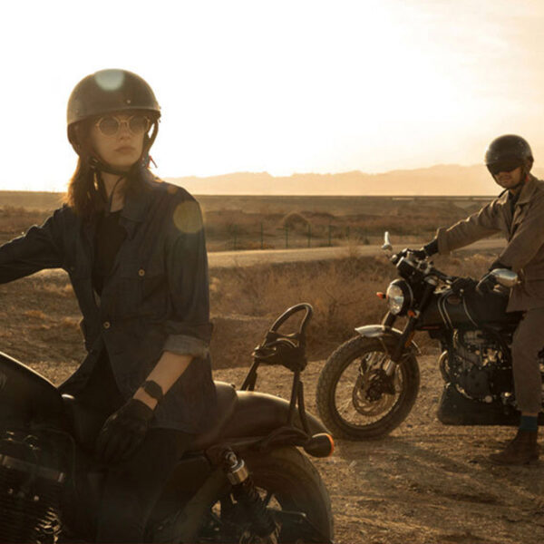 Highway Death Half Face Motorcycle Helmet - Image 5