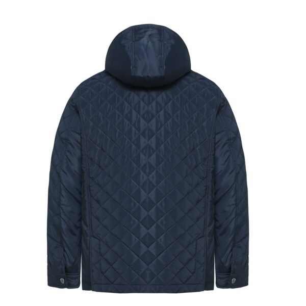 Quilted Casual Flap Pocket Jacket - Image 5