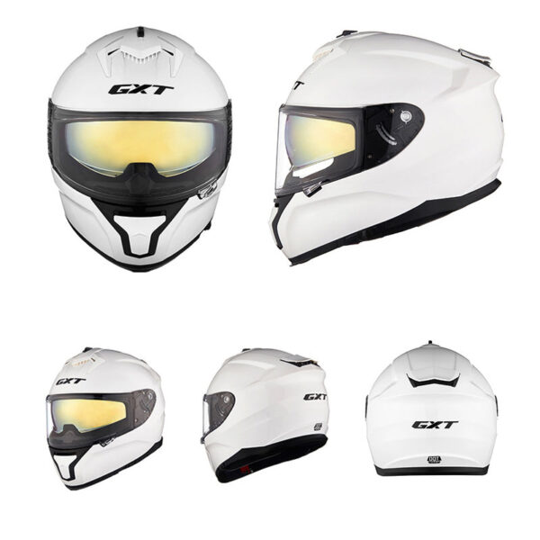 Full Face Racing Helmet Dual Visors Carbon Motorcycle Helmet - Image 7