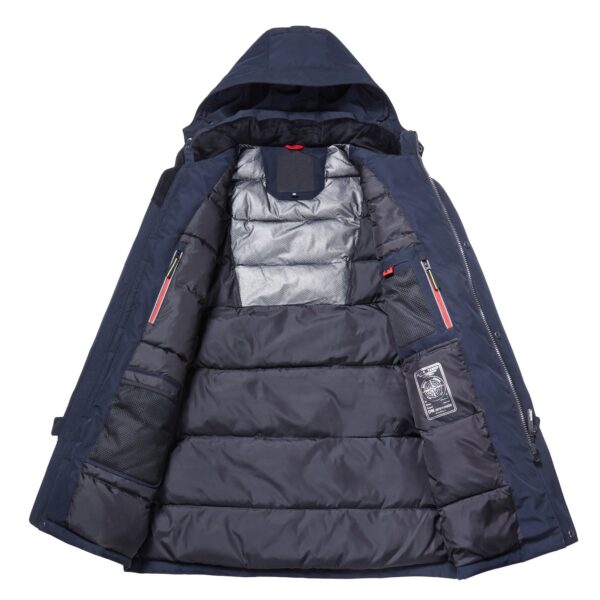 Arctic Ultra-Warm Long Padded Lined Parka - Image 3
