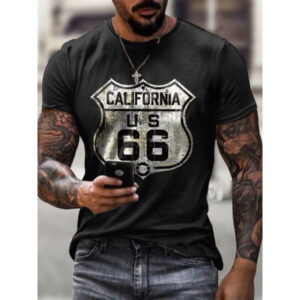 Trendy Route 66 T-shirt