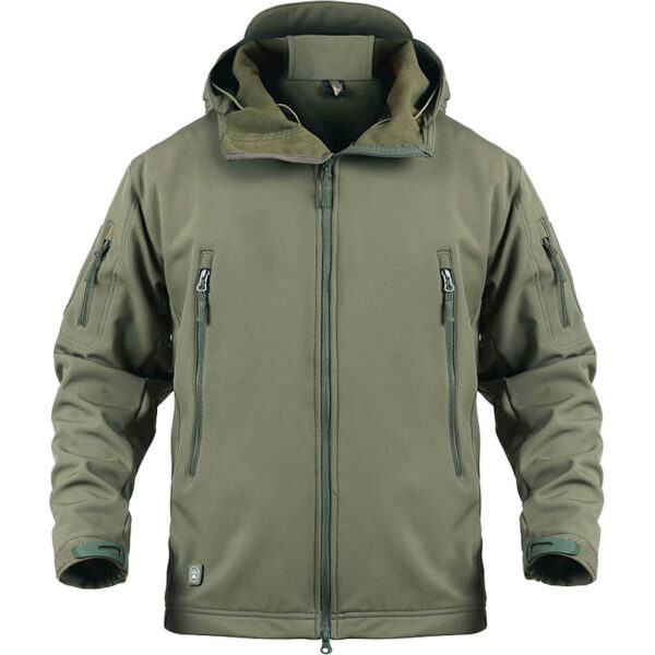 Men's Outdoor Windproof Waterproof Warm Breathable Jacket - Image 4