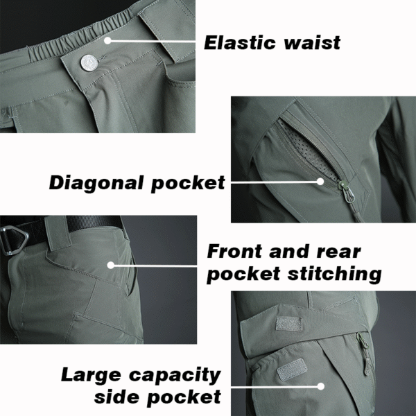 Archon IX9 Outdoor Lightweight Quick Dry Stretch Pants - Image 3
