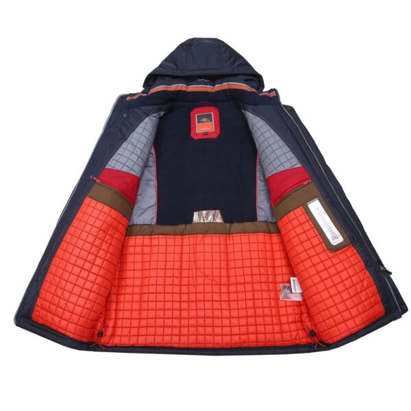 Weatherproof Zip Up Outdoor Parka - Image 3