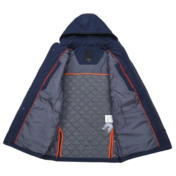 Quilted Casual Flap Pocket Jacket - Image 2