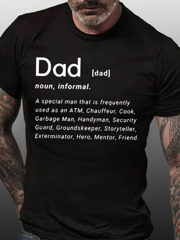 Dad Definition Men's Short Sleeve T-Shirt - Image 2