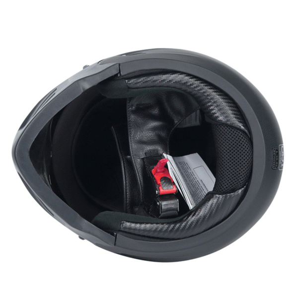 MMG Full Face Motorcycle Helmet DOT -Gloss Black - Image 3
