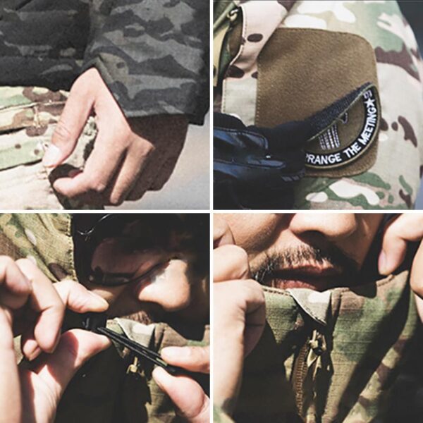 Tactical Jacket Winter Camouflage Coat - Image 3