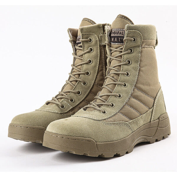 Archon Men's Outdoor Military Combat Boots Lightweight Waterproof Tactical Boots - Image 5