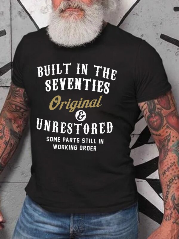 Built In The Seventies Printed Shirts & Tops