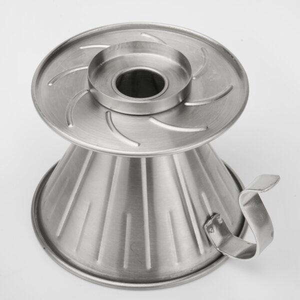 Stainless Steel Pour Dripper Patented Wave Design - Image 4