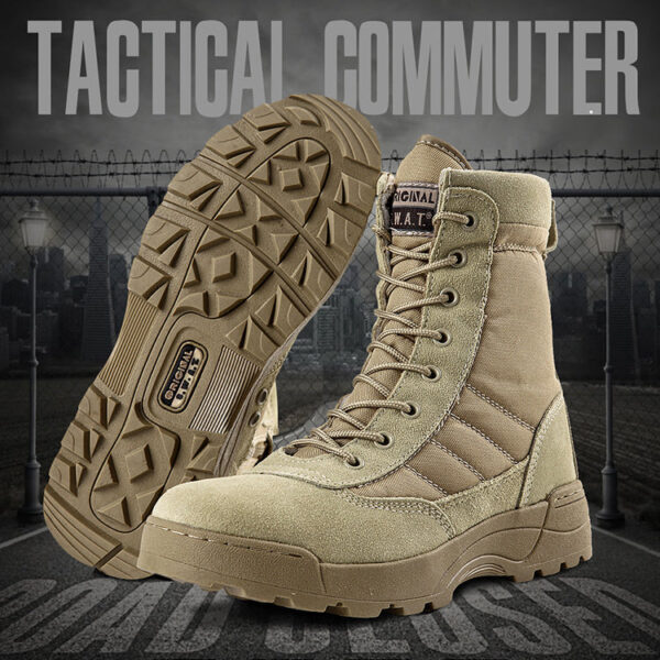 Archon Men's Outdoor Military Combat Boots Lightweight Waterproof Tactical Boots