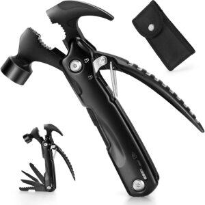 Multitool Hammer,12 in 1 Mini Hammer Multitool