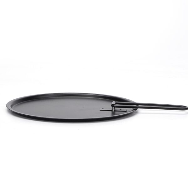 Outdoor Folding Wire Handle Camping Bowl Set Black - Image 6
