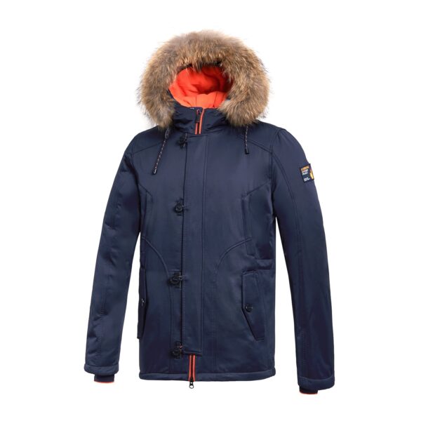 Functional Winter Hooded Parka With Built-in Thermometer(Regular&Plus Size) - Image 2