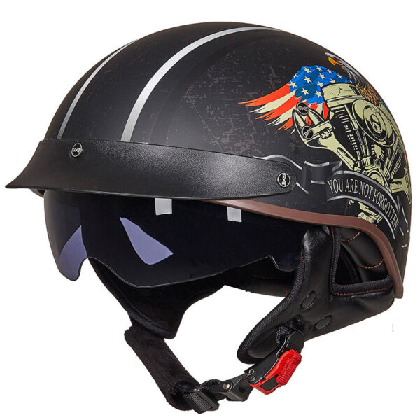 American Eagle Half Face Cruising Helmet - Image 2