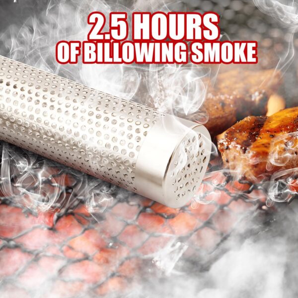 Smoke Tube for Pellet Grill Hot or Cold Smoking - Image 3
