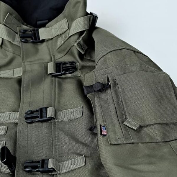 Men's Outdoor Windproof All-terrain Versatile Tactical Jacket - Image 5