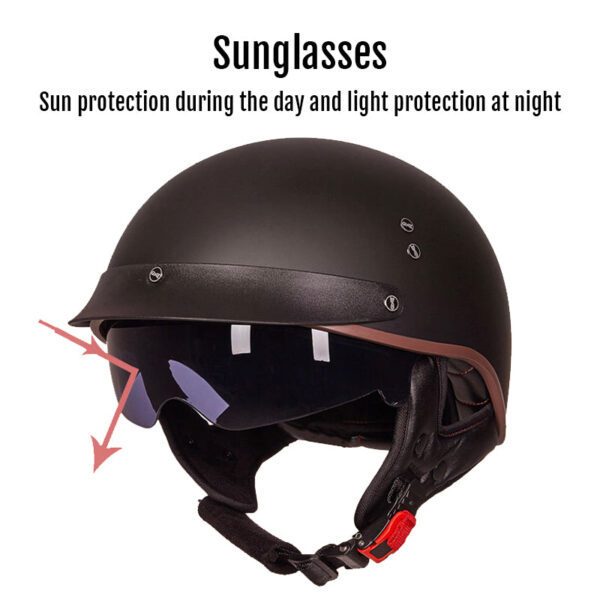 American Eagle Half Face Cruising Helmet - Image 6