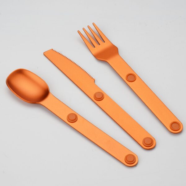 Magnetic Portable Camping Cutlery Set - Image 3