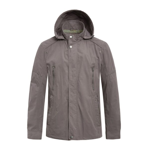 Lightweight Stand Collar Casual Jacket - Image 7