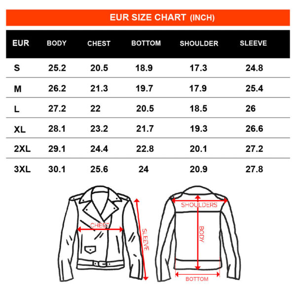Sporty Leather Jacket Motorcycle Speed Racing Jacket - Image 8