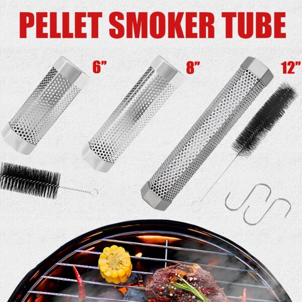 Hexagon Smoke Tube for Pellet Grill - Image 7