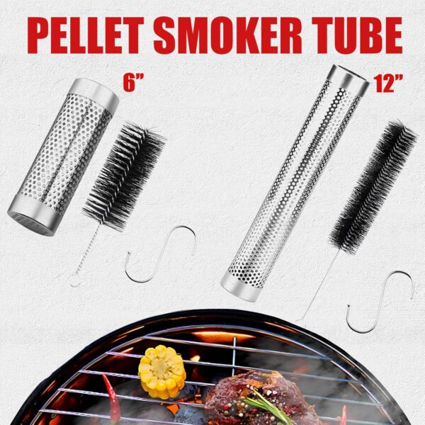 Smoke Tube for Pellet Grill Hot or Cold Smoking - Image 6