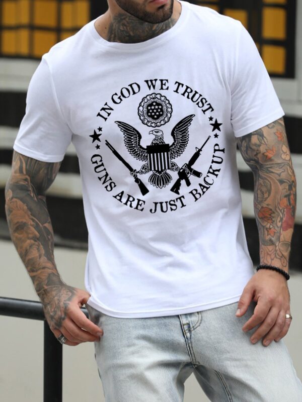 In God We Trust Men's T-Shirt - Image 4