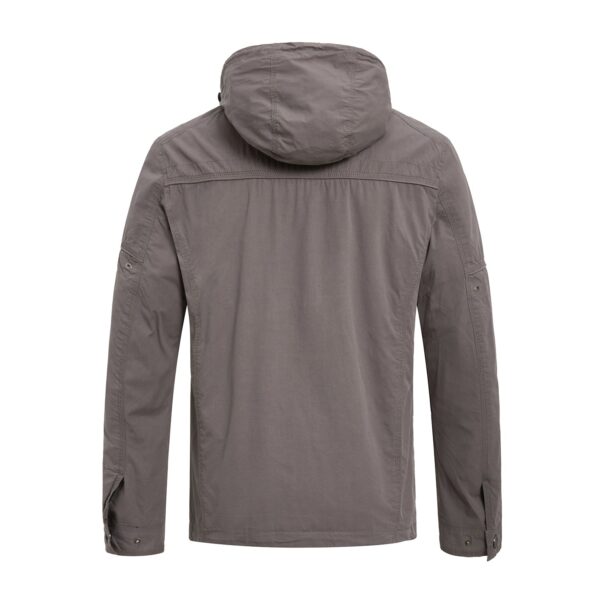 Lightweight Stand Collar Casual Jacket - Image 8
