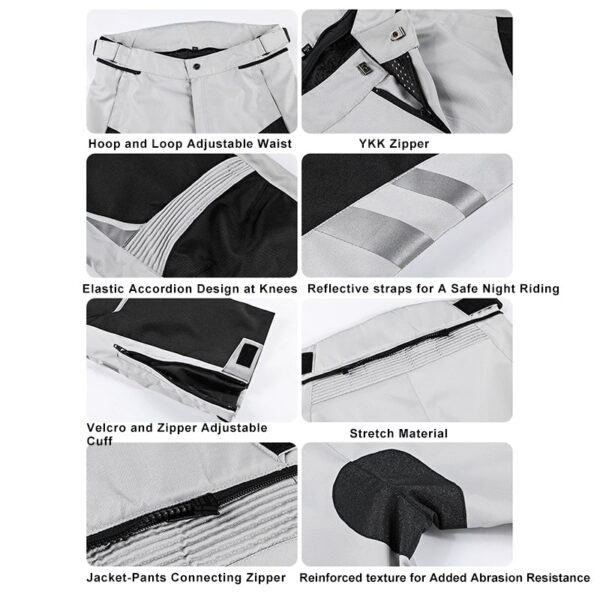 Espnman Hyper Motorcycle Armored Riding Pants All-Season - Image 3