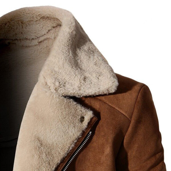 Men's Outdoor Casual Warm Lapel Jacket - Image 2
