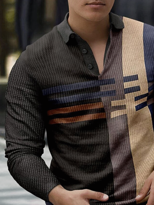 Polo Long Sleeve Cotton Blends Shirts & Tops - Image 2
