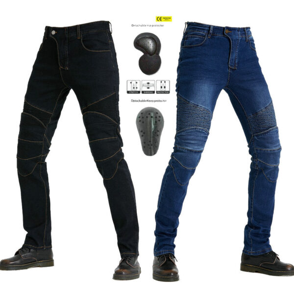 Motorcycle Riding N97 Jeans With Knee Pads - Image 2