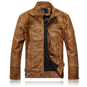 Espnman Leather Chopper Jacket