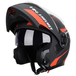 Clear Lens For Leopard 989 Flip-Up Helmet