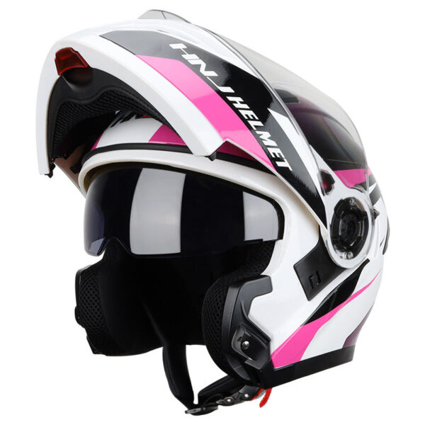 Clear Lens For Leopard 989 Flip-Up Helmet - Image 4