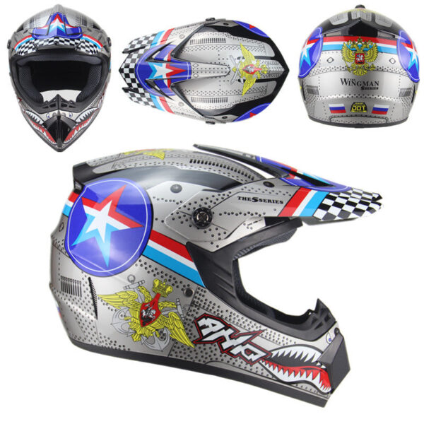 Dirt Bike Helmet Motorcycle ATV Racing Off-Road Helmet - Image 8