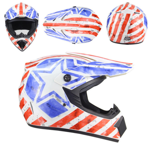 Dirt Bike Helmet Motorcycle ATV Racing Off-Road Helmet - Image 9